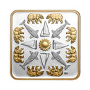 2018 Canada $3 Canadian Coasts Pacific Sunset  Gold Plated Fine Silver (No Tax)