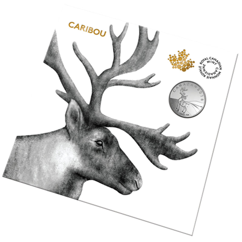 2018 Canada $3 Caribou Fine Silver (No Tax)