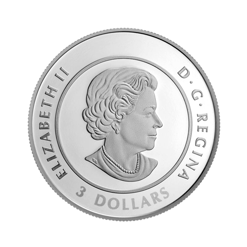 2018 Canada $3 Celebration Of Love Series Fine Silver (No Tax)