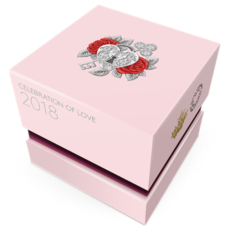 2018 Canada $3 Celebration Of Love Series Fine Silver (No Tax)