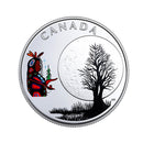2018 Canada $3 Teachings From Grandmother Moon Series Little Spirit Moon Fine Silver (No Tax)