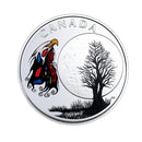 2018 Canada $3 Teachings From Grandmother Moon Series Spirit Moon Fine Silver (No Tax)