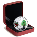 2018 Canada $3 Teachings From Grandmother Moon Series Strawberry Moon Fine Silver (No Tax)