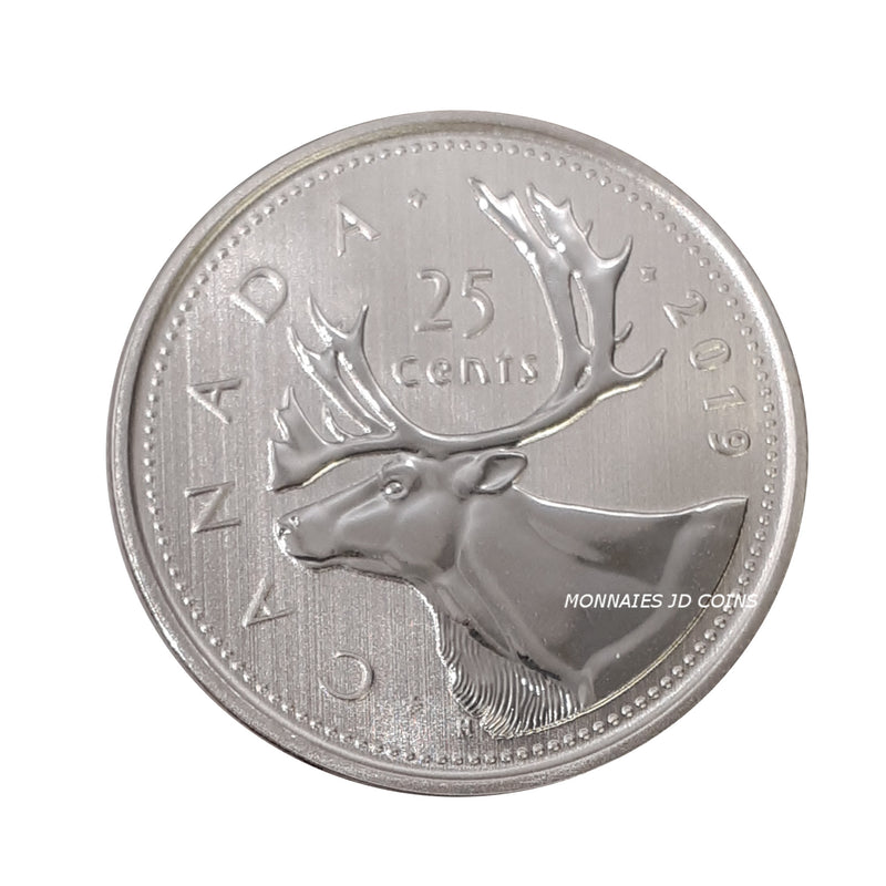 2019 Canada 25 Cents Specimen Coin