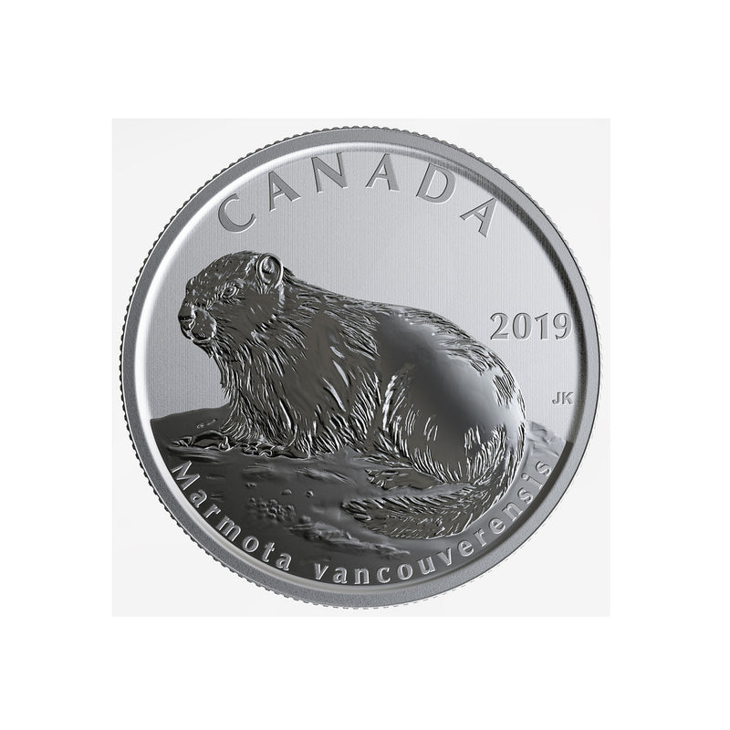 2019 50 Cent Canada's Wildlife Treasures 5 Coins Set