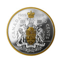 2019 Canada 50 Cents 1959 Half Dollar 60th Anniversary Fine Silver Coin