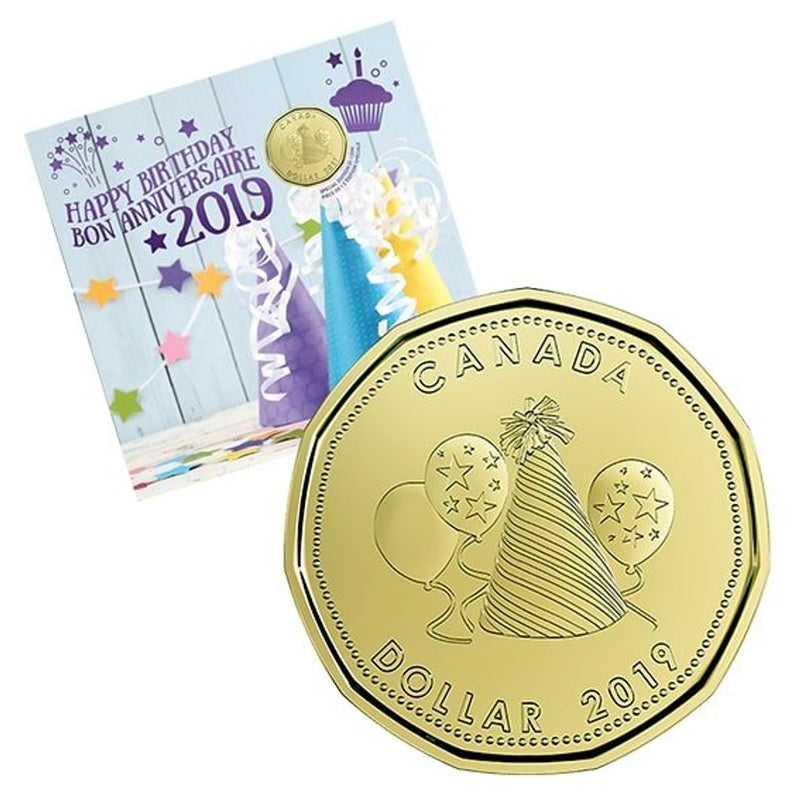 2019 Canada Happy Birthday Gift Set With Struck Gift Loon