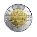 2019 Canada 2 Dollars 75th D-DAY NO Coloured Coin BU