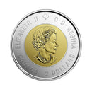 2019 Canada 2 Dollars 75th D-DAY NO Coloured Coin BU