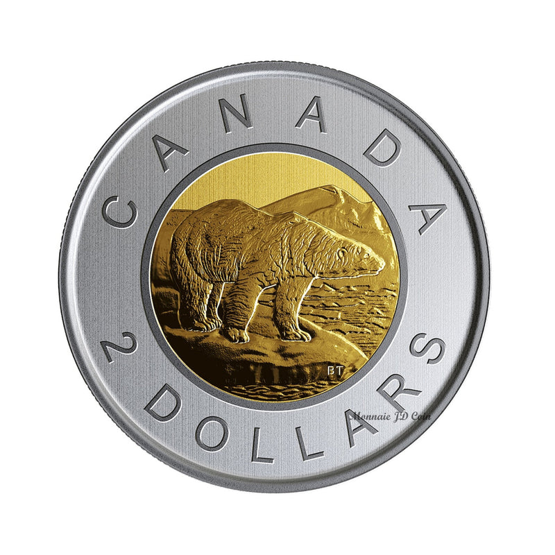 2019 Canada $2 Old Generation Two Dollar Specimen Coin