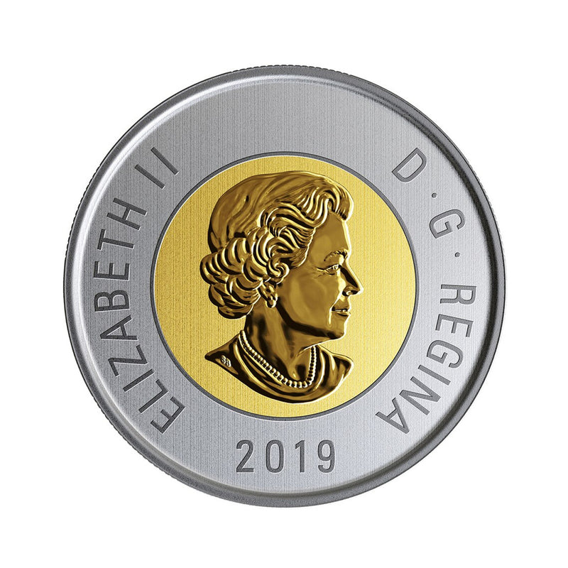 2019 Canada $2 Old Generation Two Dollar Specimen Coin