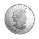 2019 Canada $10 Pulsating Maple Leaf Fine Silver (No Tax)