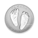2019 Canada $10 Welcome to the World Baby Feet Fine Silver (No Tax)