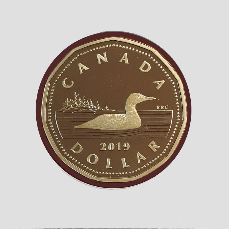 2019 Canada Loon Fine Silver Proof Uncirculated Coin