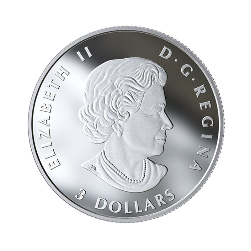 2019 Canada $3 Celebration Of Love Series Fine Silver (No Tax)