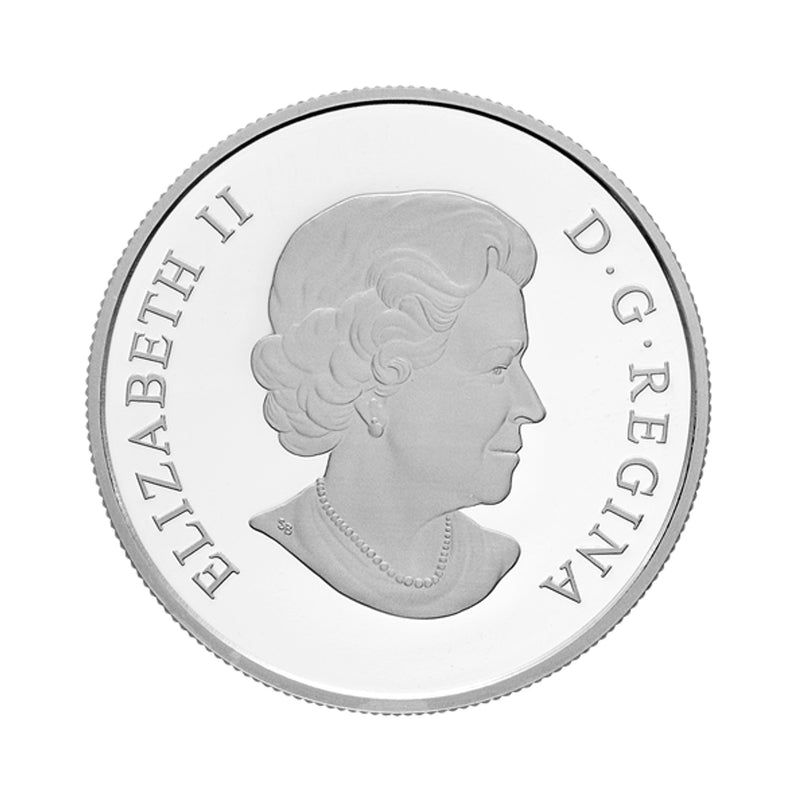 2019 Canada $3 Queen Elizabeth Rose Blossoms fine Silver (No Tax)