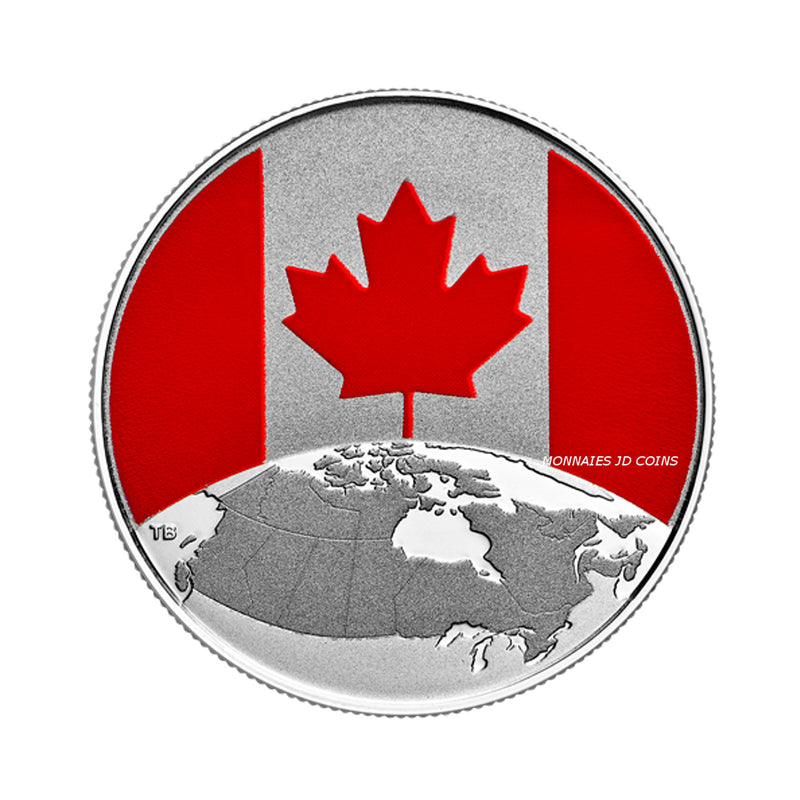 2019 Canada $5 This is Canada! Pure Silver Glow-in-the-Dark Coin