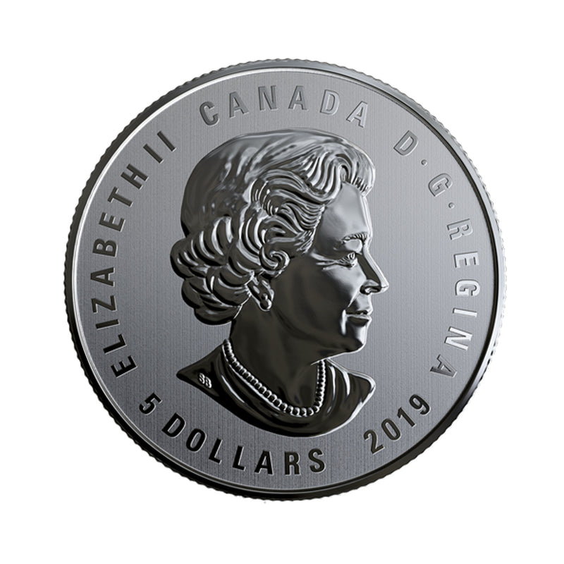 2019 Canada $5 This is Canada! Pure Silver Glow-in-the-Dark Coin