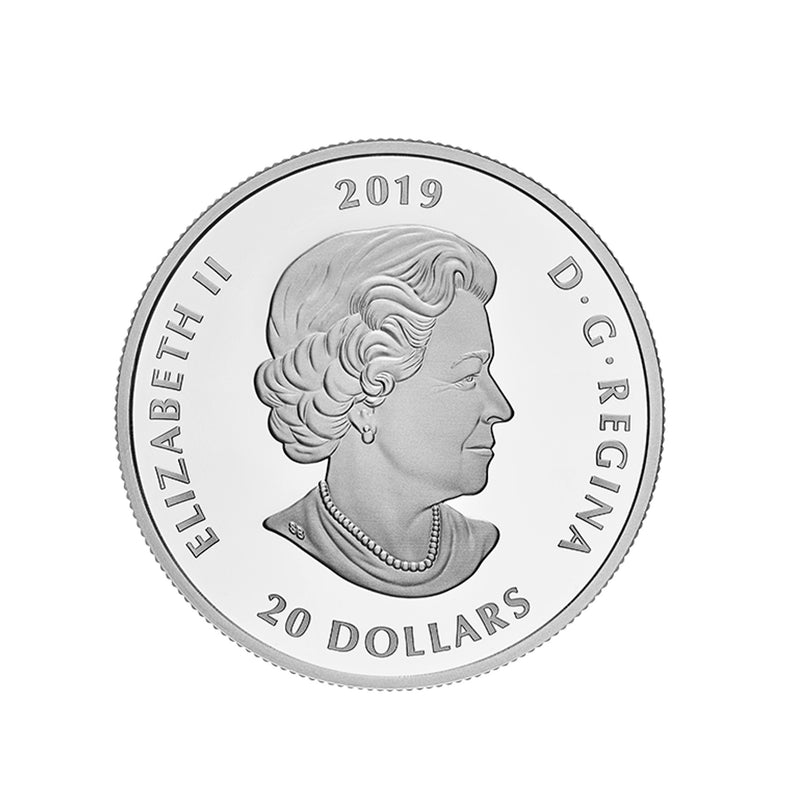 2019 Canada $20 Lest We Forget Fine Silver Coin  (No Tax)