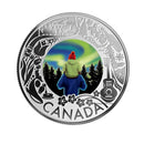 2019 $3 Celebrating Canadian Fun & Festivities - Aurora Borealis Silver (No Tax)