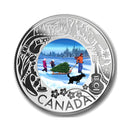 2019 $3 Celebrating Canadian Fun & Festivities - Christmas Tree Fine Silver (No Tax)