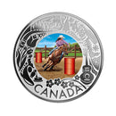 2019 $3 Celebrating Canadian Fun & Festivities - Rodeo Fine Silver (No Tax)