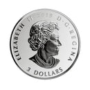 2019 $3 Celebrating Canadian Fun & Festivities Cherry Blossoms Silver (No Tax)