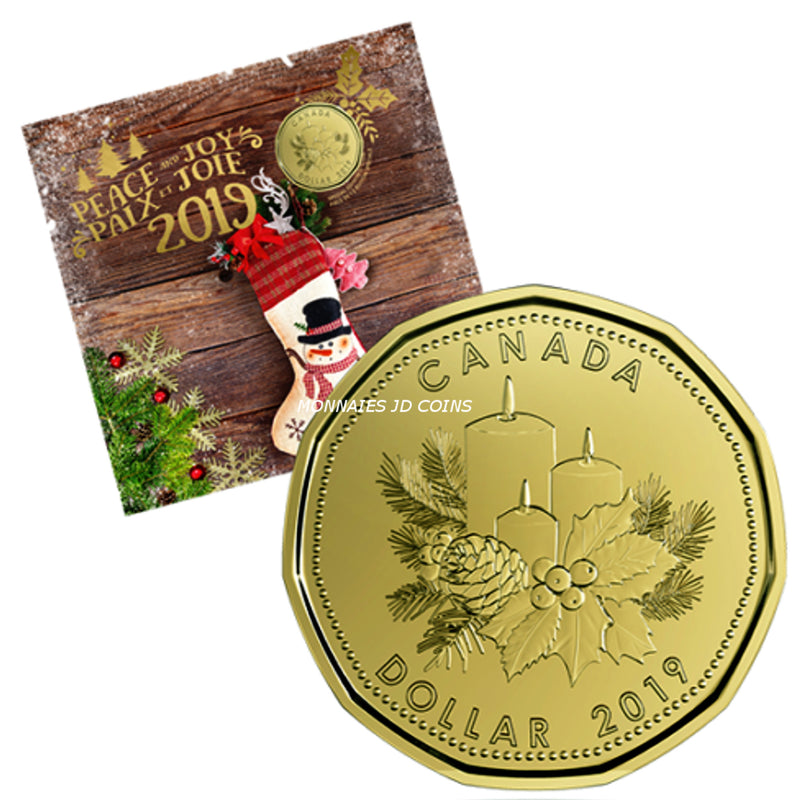 2019 Canada Peace and Joy Gift Set With Special Loon Dollar