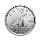 2020 Canada 10 Cents Brillant Uncirculated (MS-63)