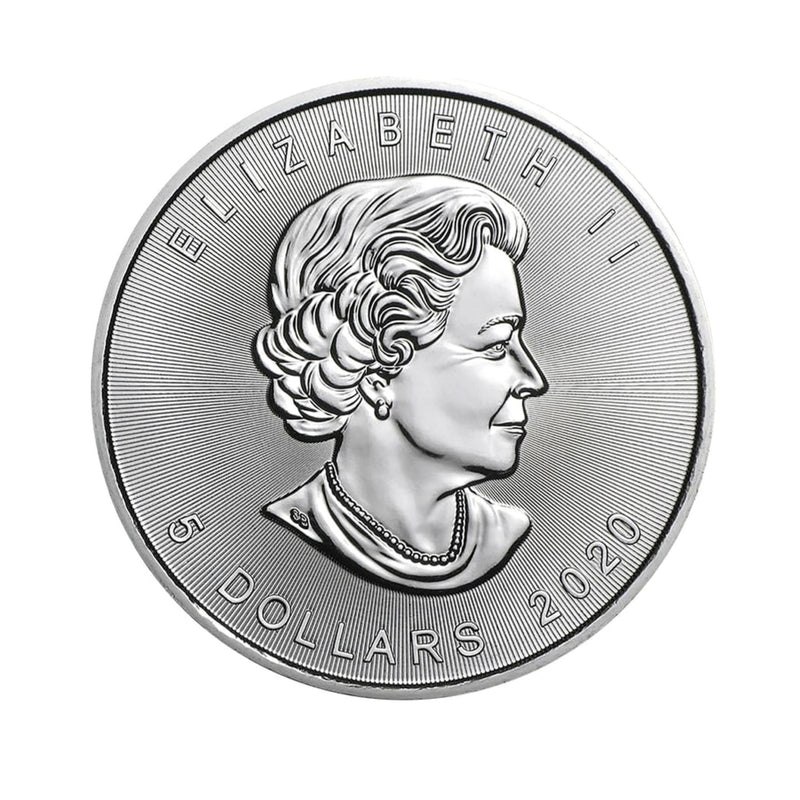 2020 Canada $5 1 oz. 99.99% Pure Silver SML Incuse (Bullion)