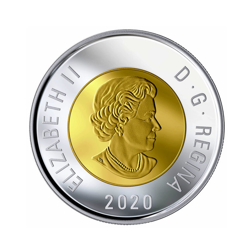 2020 Canada $2 Dollar Proof Non Silver Coin