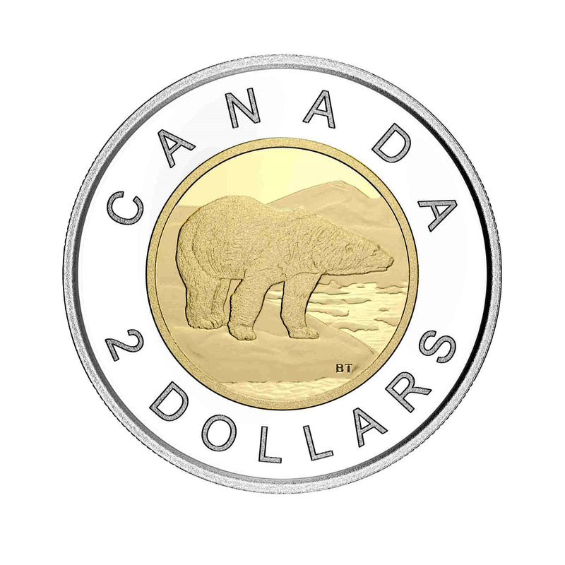 2020 Canada $2 Dollar Proof Fine Silver 99.99% Coin