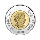 2020 Canada $2 Dollar Proof Fine Silver 99.99% Coin