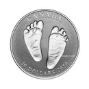 2020 Canada $10 Welcome to the World Baby Feet Fine Silver (No Tax)