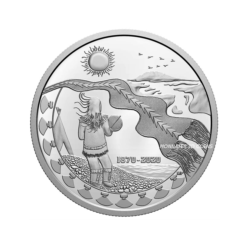 2020 Canada $30 150th Anniversary of the Northwest Territories Fine Silver Coin (No Tax)