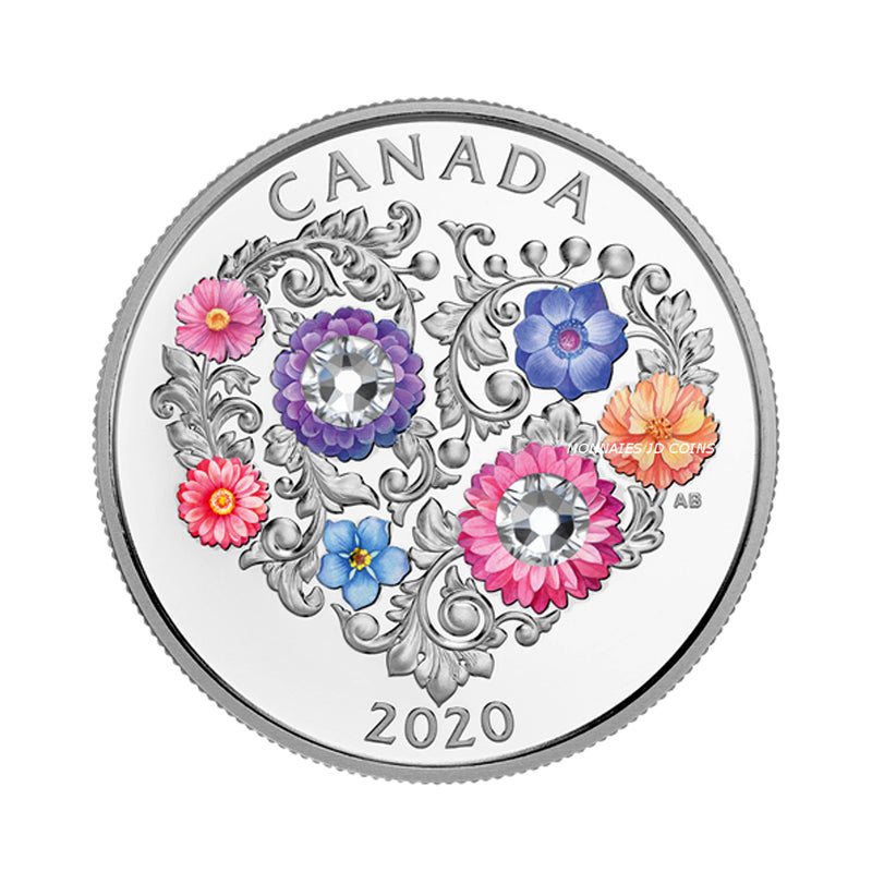 2020 Canada $3 Celebration Of Love Series Fine Silver (No Tax)