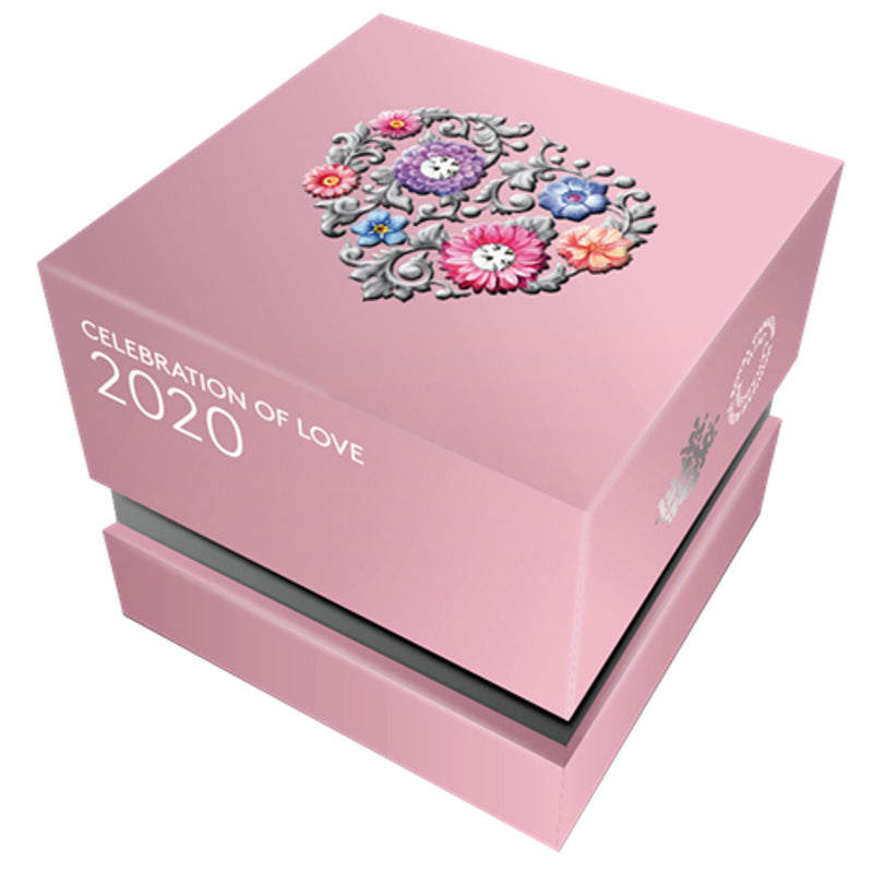 2020 Canada $3 Celebration Of Love Series Fine Silver (No Tax)