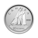 2020 Canada 10 Cents Specimen
