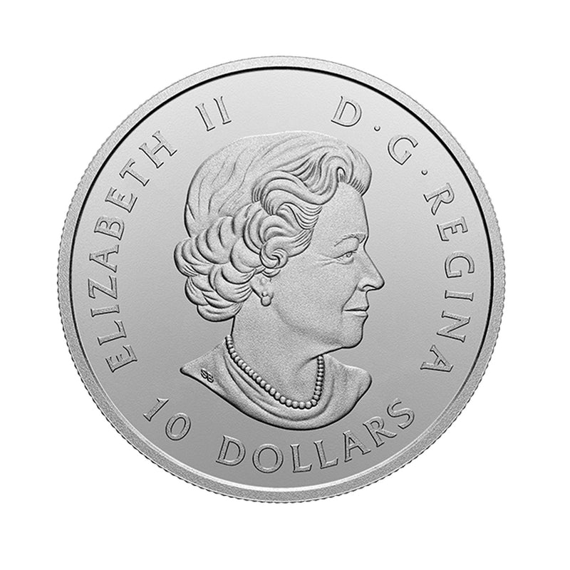 2020 Canada $10 O Canada Maple Leaves Fine Silver (No Tax)