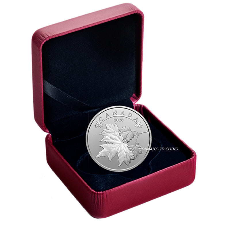 2020 Canada $10 O Canada Maple Leaves Fine Silver (No Tax)