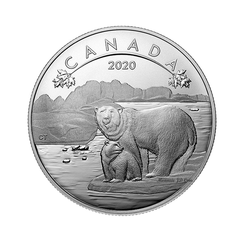 2020 Canada $10 O Canada Polar Bear Fine Silver (No Tax)