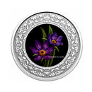 2020 $3 Floral Emblems of Canada - Manitoba Prairie Crocus Silver (No Tax)