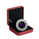 2020 $3 Floral Emblems of Canada - New Brunswick Purple Violet Silver (No Tax)