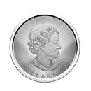 2021 Canada $5 Pure Silver Coin  'W' Mint Mark: Silver Maple Leaf (Winnipeg)