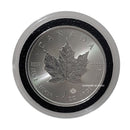 2021 Canadian Maple Leaf 1oz .9999 Fine Silver - Coin In Capsule