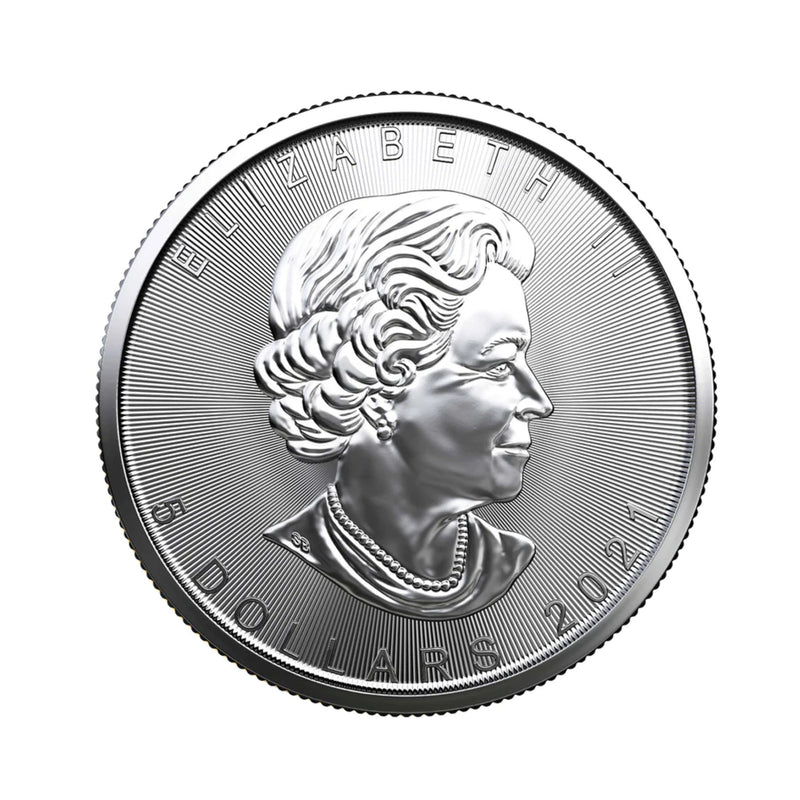 2021 Canada $5 1 oz. 99.99% Pure Silver SML Incuse (Bullion)