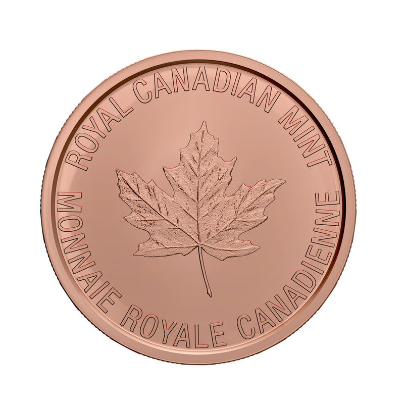 2021 Canada Copper Token 5 from 2021 R&D Security Test Token Set