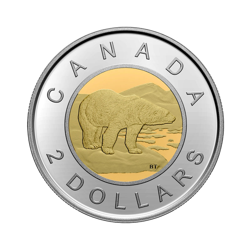 2021 Canada $2 Dollar Proof Non Silver Coin