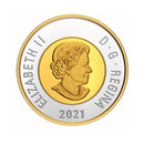 2021 Canada $2 Dollar Proof Gold Plated Fine Silver Coin (No Tax)