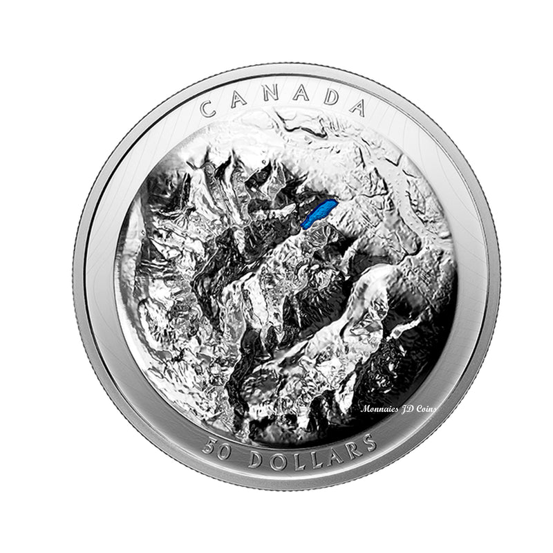 2021 Canada $50 Lake Louise Extraordinarily High Relief Fine Silver (No Tax)